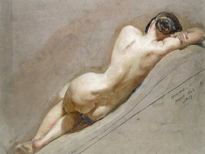 Lebensstudie der weiblichen Figur von William Edward Frost